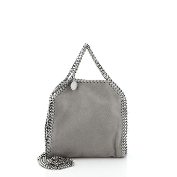Falabella Fold Over Crossbody Bag Shaggy Deer Tiny