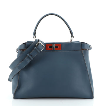 Peekaboo Bag Rigid Leather Regular