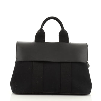 Hermes Valparaiso Bag Toile and Leather PM
