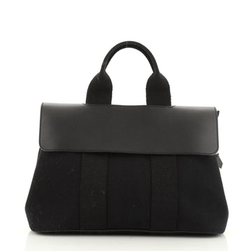 Hermes Valparaiso Bag Toile and Leather PM