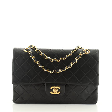 Vintage Classic Double Flap Bag Quilted Lambskin Medium