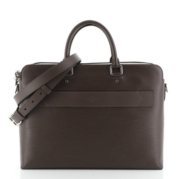 Louis Vuitton Brooks Briefcase Epi Leather 