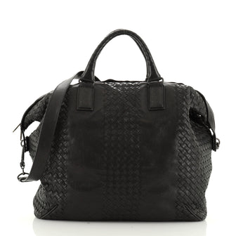Convertible Satchel Intrecciato Nappa Medium