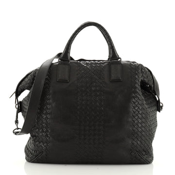Convertible Satchel Intrecciato Nappa Medium