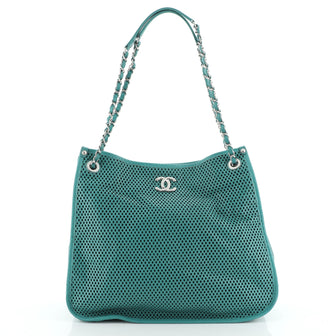 Up In The Air Tote Perforated Leather