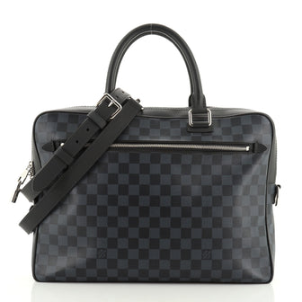 Porte-Documents Business Bag Damier Cobalt