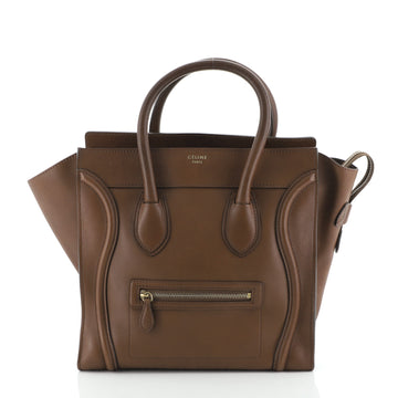 Celine Luggage Bag Smooth Leather Medium