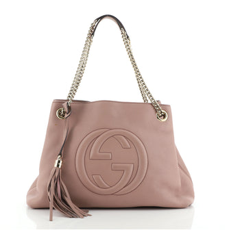 Gucci Soho Chain Strap Shoulder Bag Leather Medium