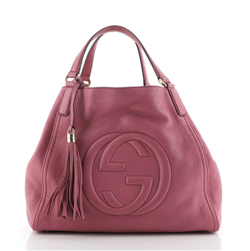 Gucci Soho Shoulder Bag Leather Medium