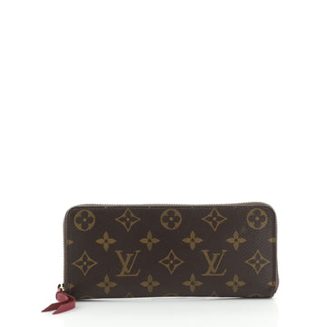 Louis Vuitton Clemence Wallet Monogram Canvas
