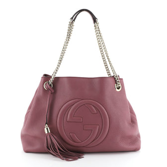 Gucci Soho Chain Strap Shoulder Bag Leather Medium