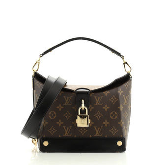 Bento Box Handbag Reverse Monogram Canvas EW