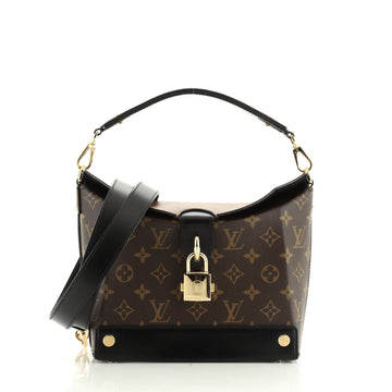 Bento Box Handbag Reverse Monogram Canvas EW