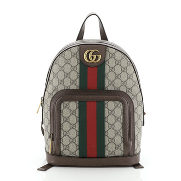 Gucci Ophidia Backpack GG Coated Canvas Small