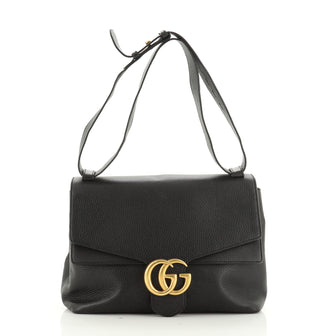 GG Marmont Messenger Leather Large