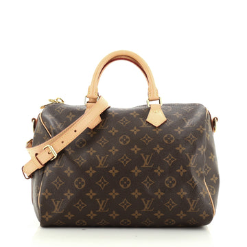 Speedy Bandouliere Bag Monogram Canvas 30