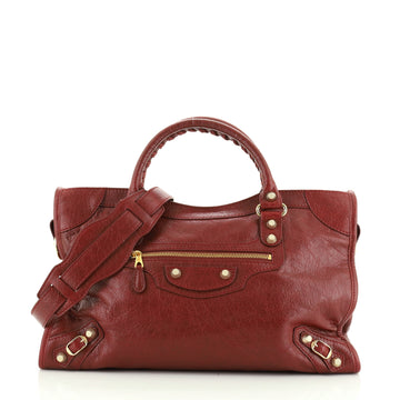 City Giant Studs Bag Leather Medium