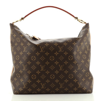 Louis Vuitton Sully Handbag Monogram Canvas MM