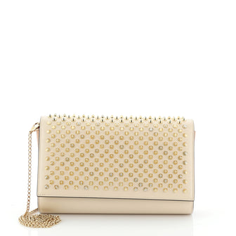 Paloma Clutch Spiked Leather