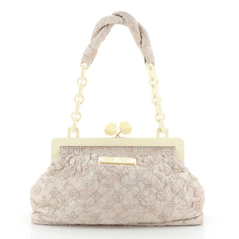 Louis Vuitton Olympe Cirrus Handbag Limited Edition Monogram Lambskin 