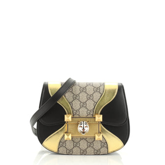 Gucci Osiride Shoulder Bag GG Coated Canvas and Leather Small