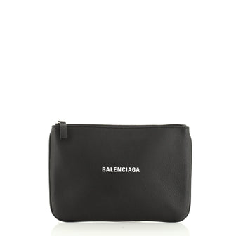 Everyday Logo Pouch Printed Leather Medium