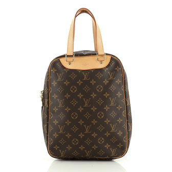 Louis Vuitton Excursion Handbag Monogram Canvas 