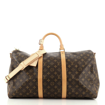 Louis Vuitton Keepall Bandouliere Bag Monogram Canvas 50