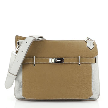 Hermes Bicolor Jypsiere Bag Clemence 37