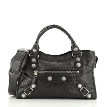 Balenciaga City Giant Studs Bag Leather Medium