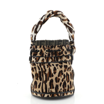 Fendi Palazzo Bucket Bag Pony Hair Small