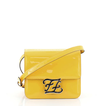Fendi Karligraphy Crossbody Bag Patent 