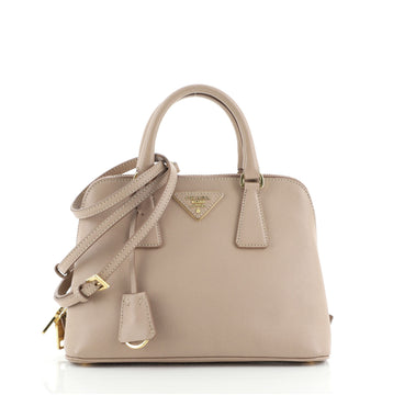 Prada Promenade Bag Vernice Saffiano Leather Small
