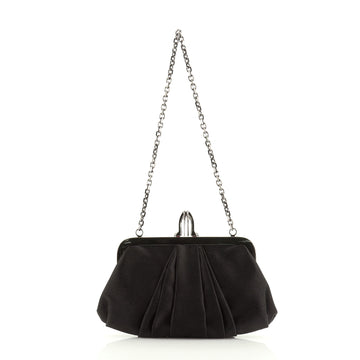Christian Louboutin Loubinight Frame Clutch Satin 