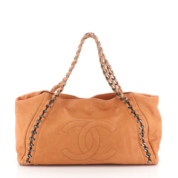 Chanel Modern Chain Tote Calfskin East West