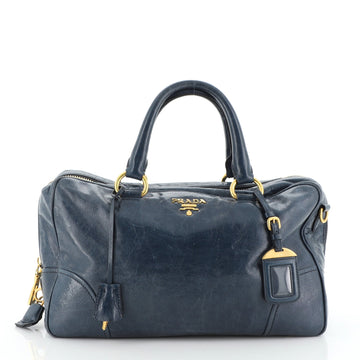 Prada Convertible Bauletto Bag Vitello Shine Medium