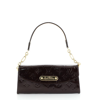 Louis Vuitton Sunset Boulevard Handbag Monogram Vernis 