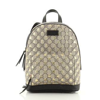 Zip Pocket Backpack Guccissima Leather Medium