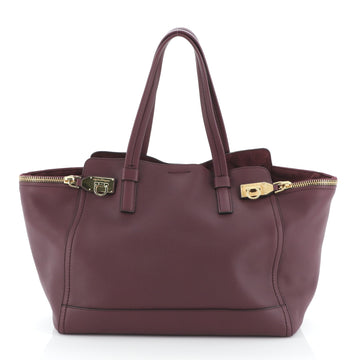 Salvatore Ferragamo Verve Tote Leather Medium