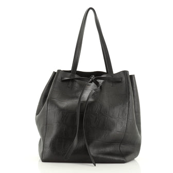 Celine Phantom Tie Cabas Tote Leather Medium