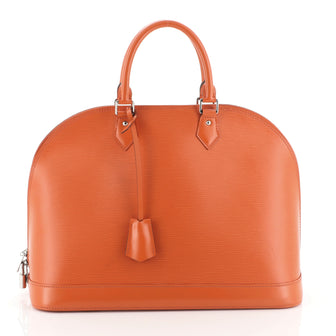 Louis Vuitton Alma Handbag Epi Leather GM