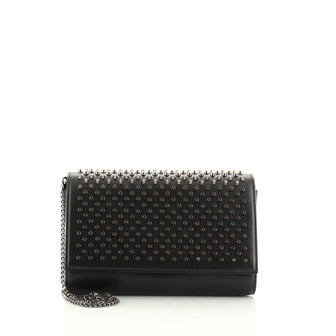 Christian Louboutin Paloma Clutch Spiked Leather 
