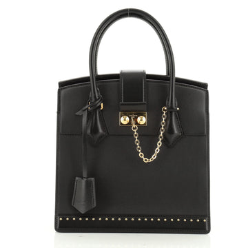 Louis Vuitton Cour Marly Handbag Leather with Studded Detail PM