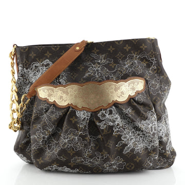 Louis Vuitton Fersen Handbag Limited Edition Monogram Dentelle 