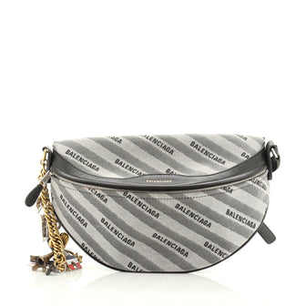 Souvenir Belt Bag Jacquard With Leather XS