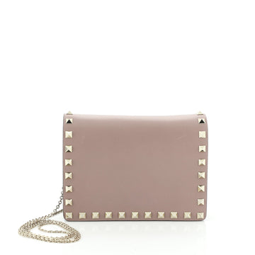 Valentino Rockstud Pouch Crossbody Bag Leather Mini