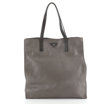Prada Open Tote Soft Calfskin Tall