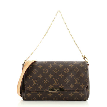 Louis Vuitton Favorite Handbag Monogram Canvas MM