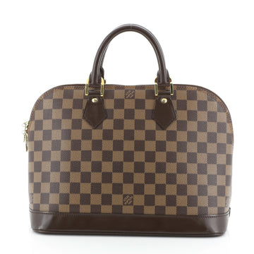 Louis Vuitton Vintage Alma Handbag Damier PM