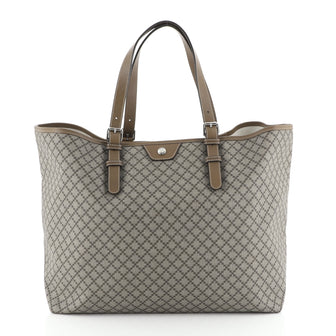 Gucci Belted Tote Diamante Coated Canvas Large